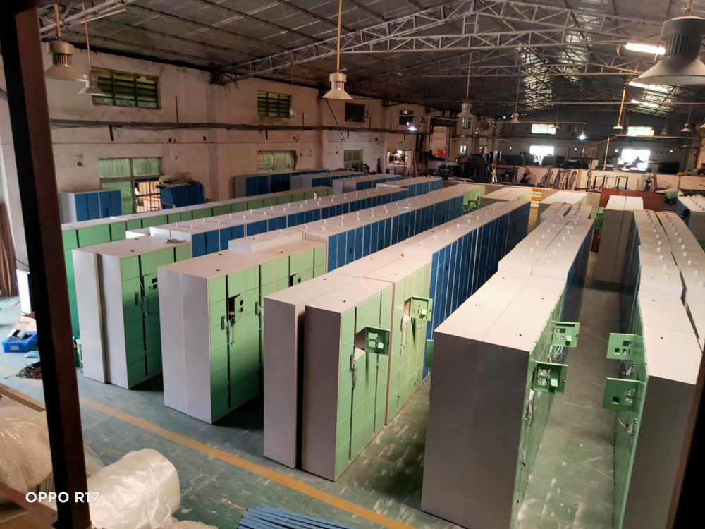 车间安装智能储物柜